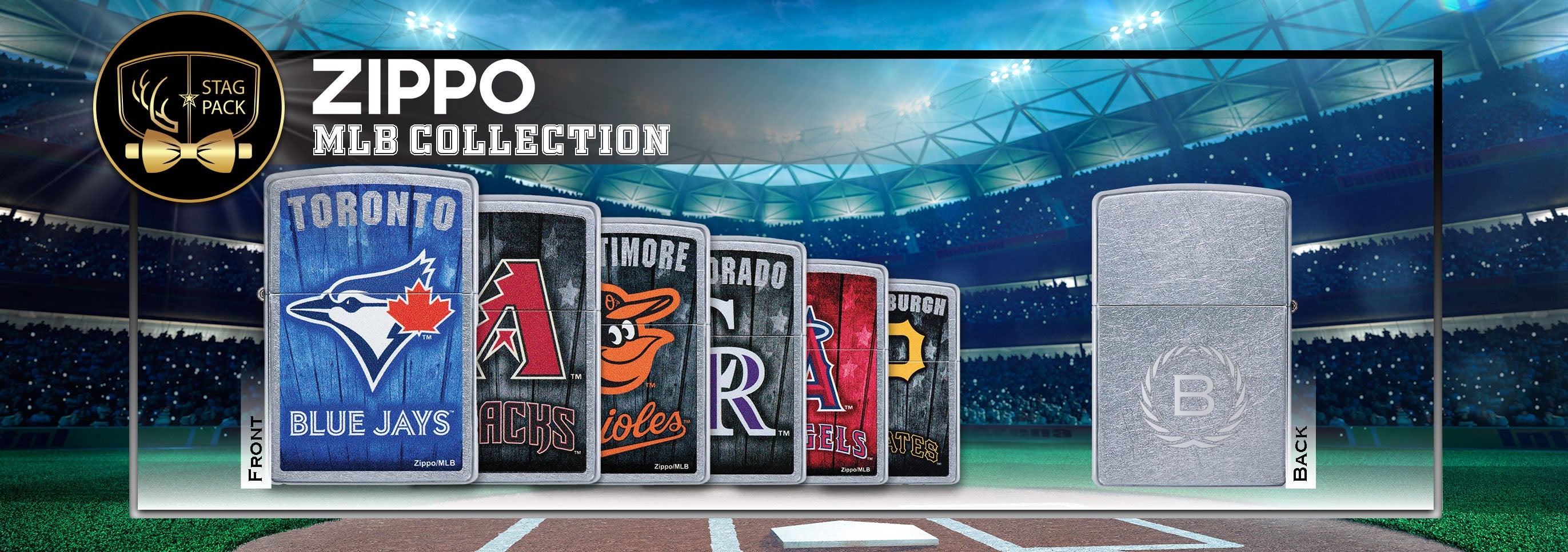 MLB Zippo: Groomsmen Gift Collection