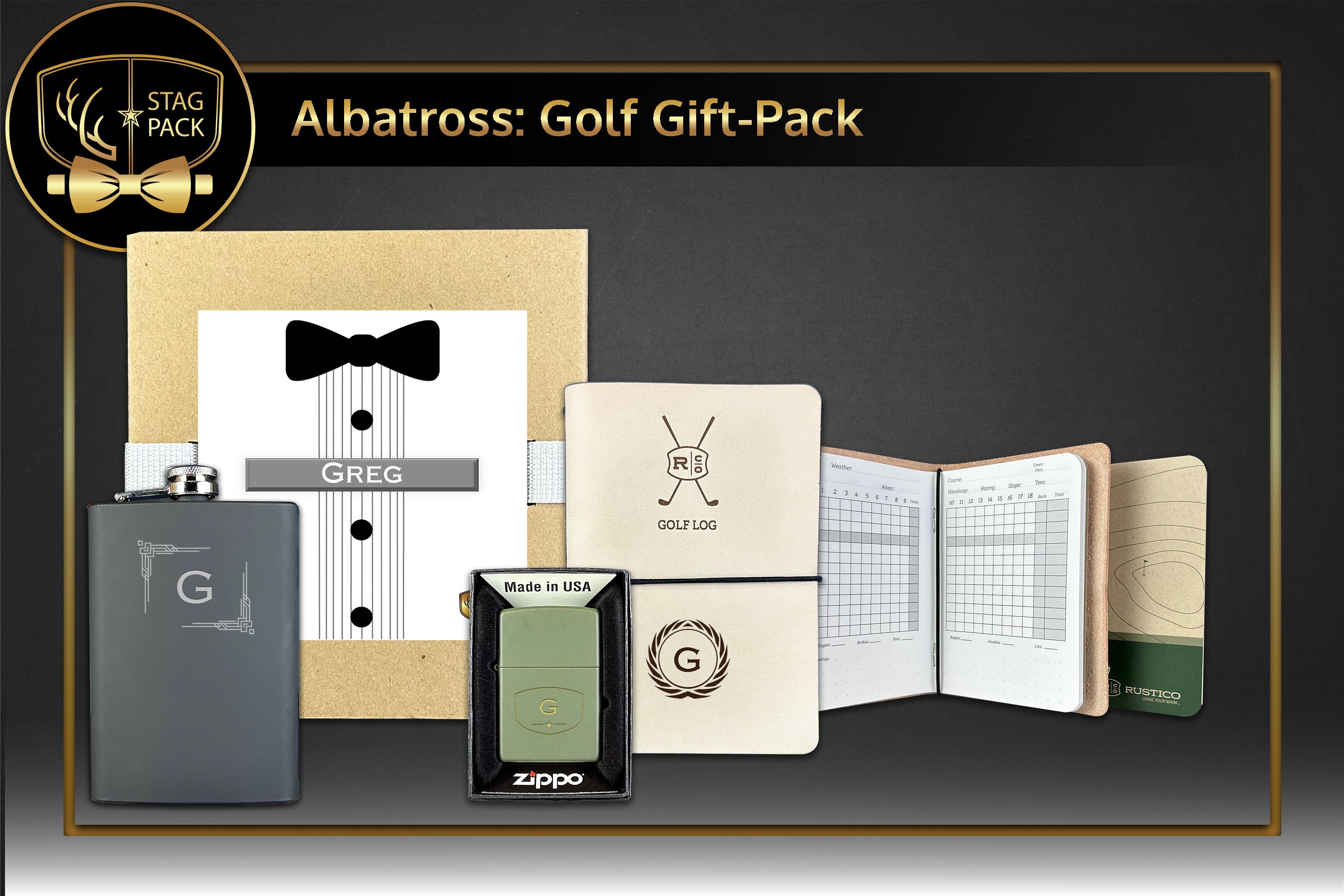 The Albatross: Groomsman Golf Gift Pack