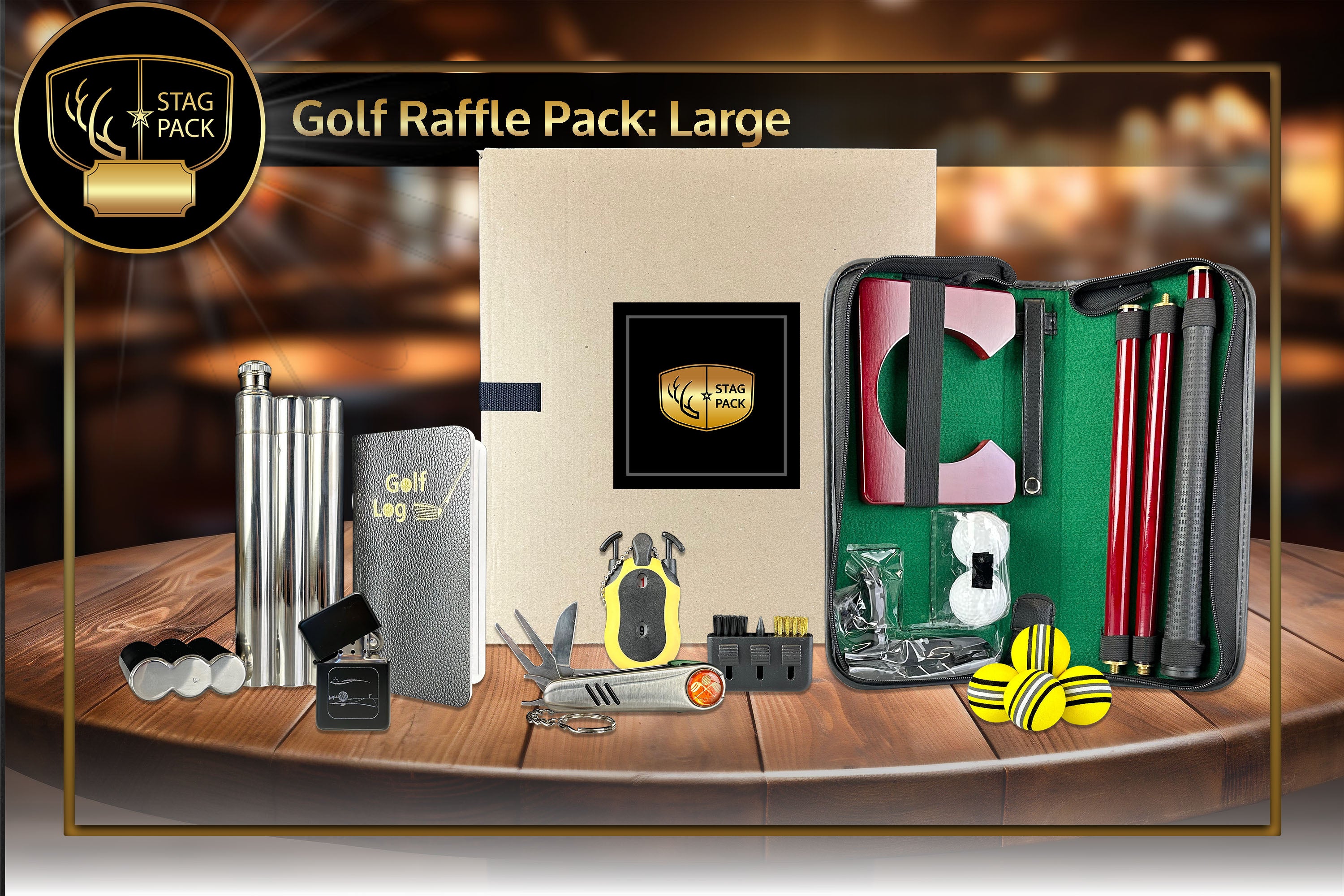 Golf: Large Raffle Pack