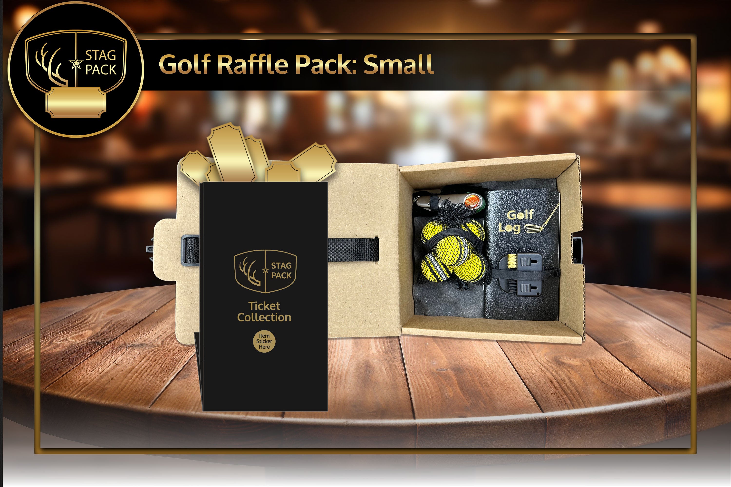 Golf: Small Raffle Pack