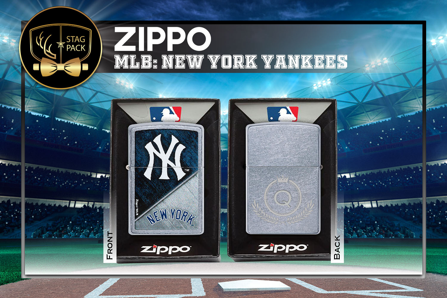 Custom Engraved genuine Zippo windproof lighter with distinctive Zippo "click" Groomsmen Gift