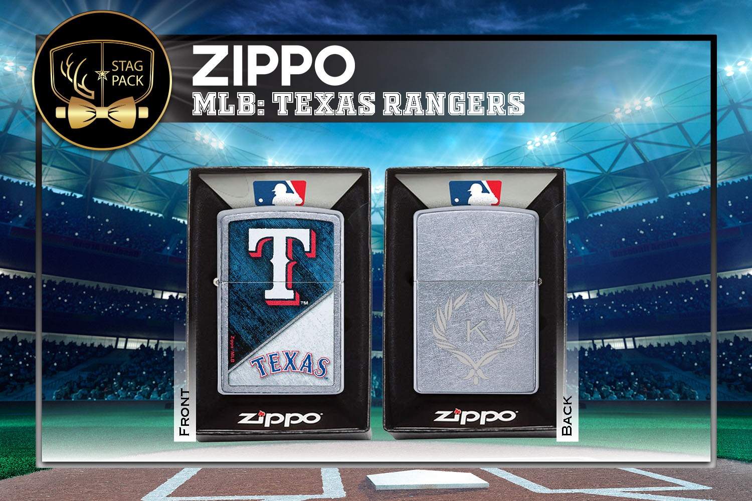 Custom Engraved genuine Zippo windproof lighter with distinctive Zippo "click" Groomsmen Gift