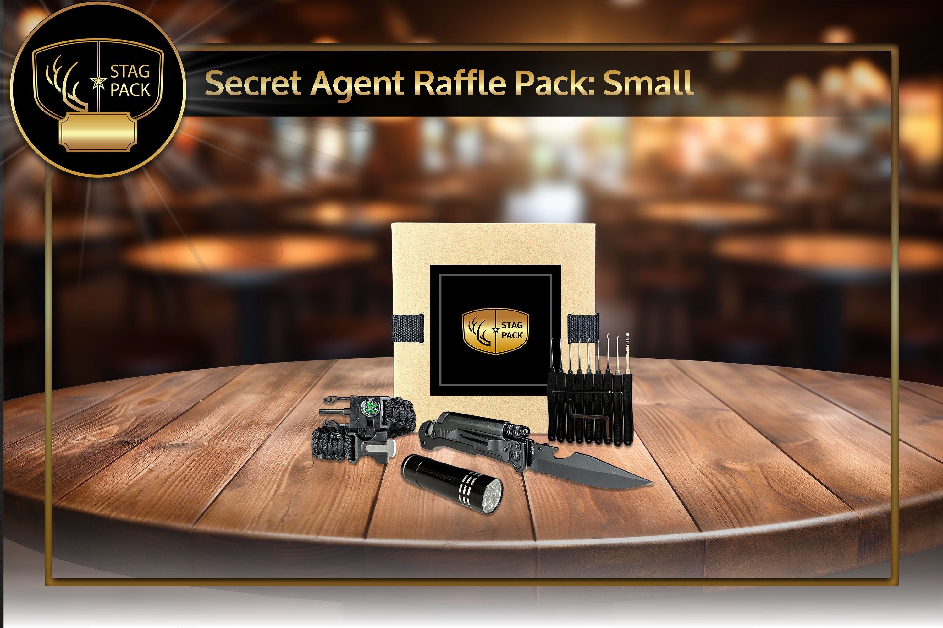 Secret Agent: Small Raffle Pack