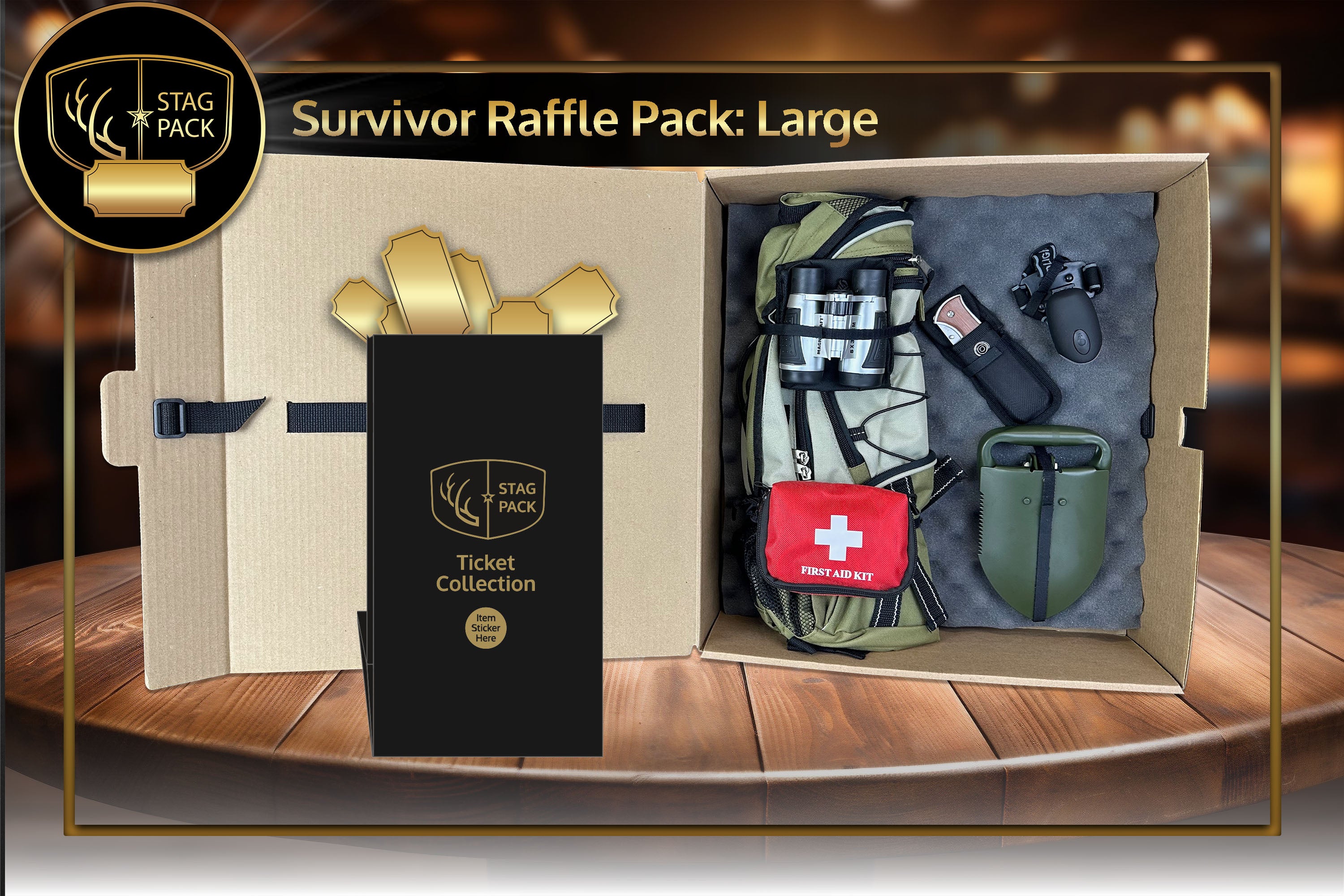 Survivor: Large Raffle Pack