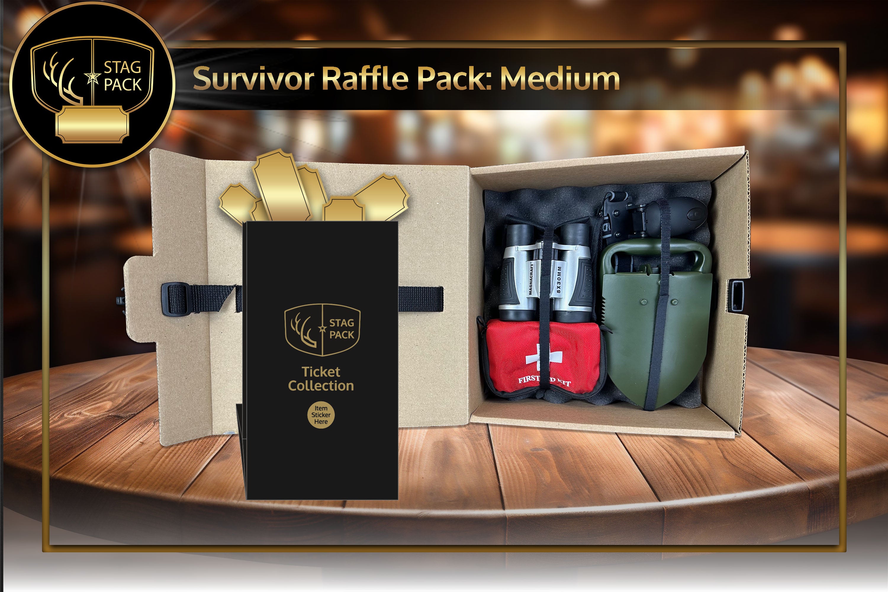 Survivor: Medium Raffle Pack