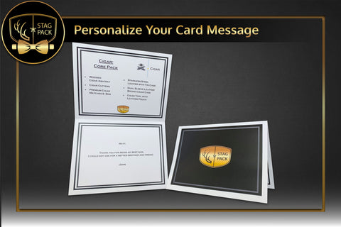 Custom Gift Card including a product description and a personalized message for the recipient.