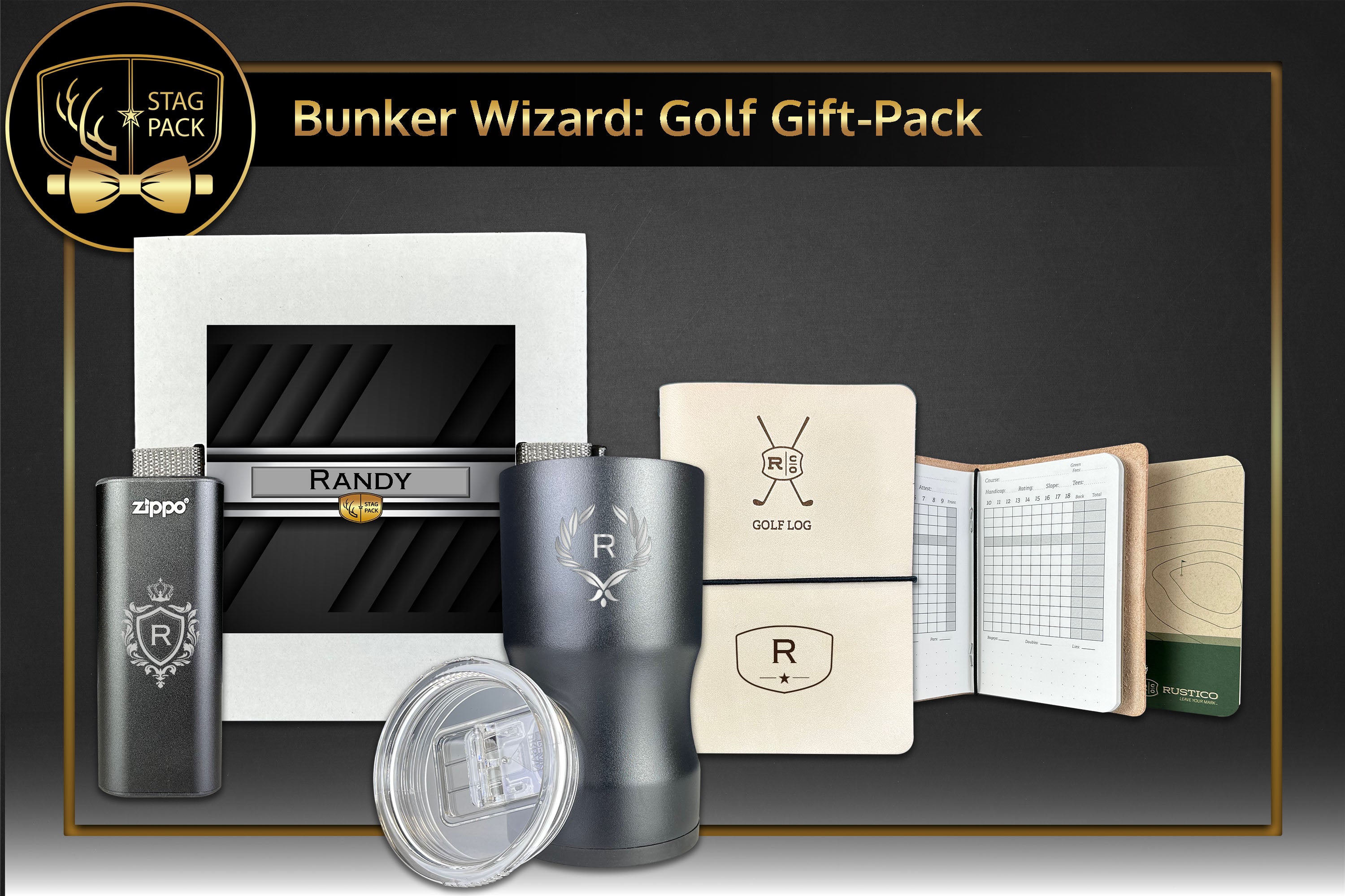 Bunker Wizard: Golf Gift-Pack