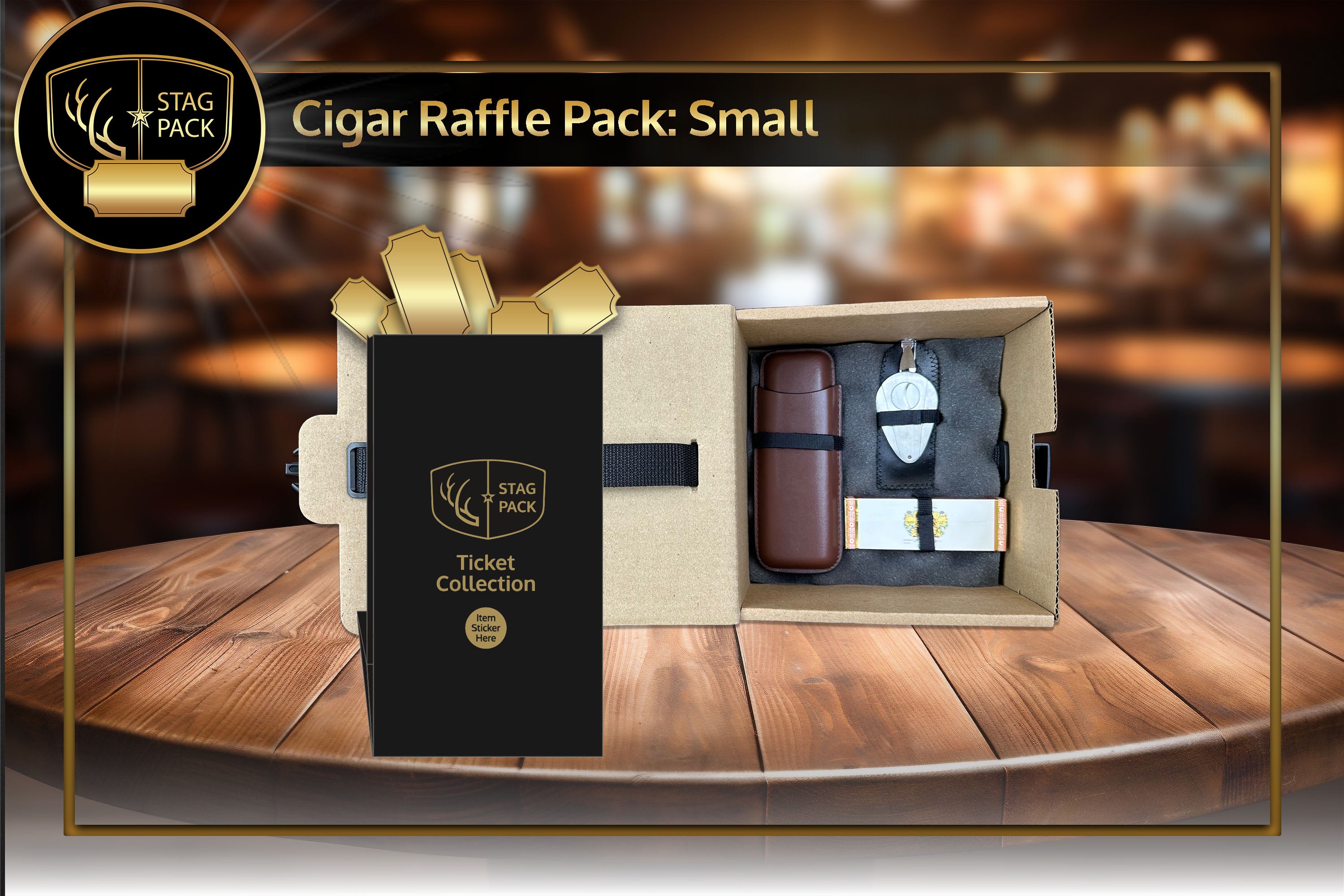 Colf Club Raffles Stag Pack Golf Small Raffle Pack