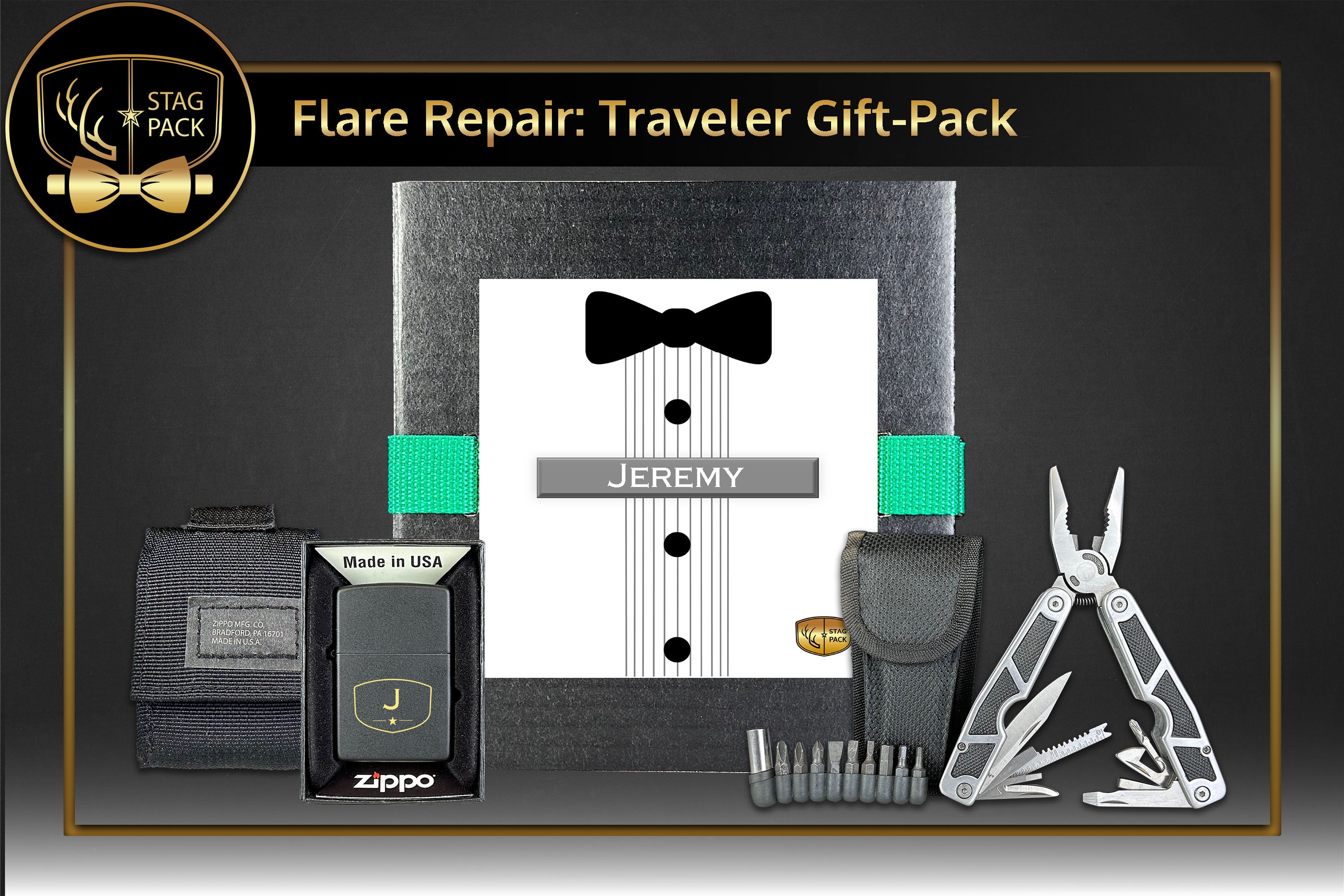 Flare Repair: Traveler Groomsmen Gift Pack