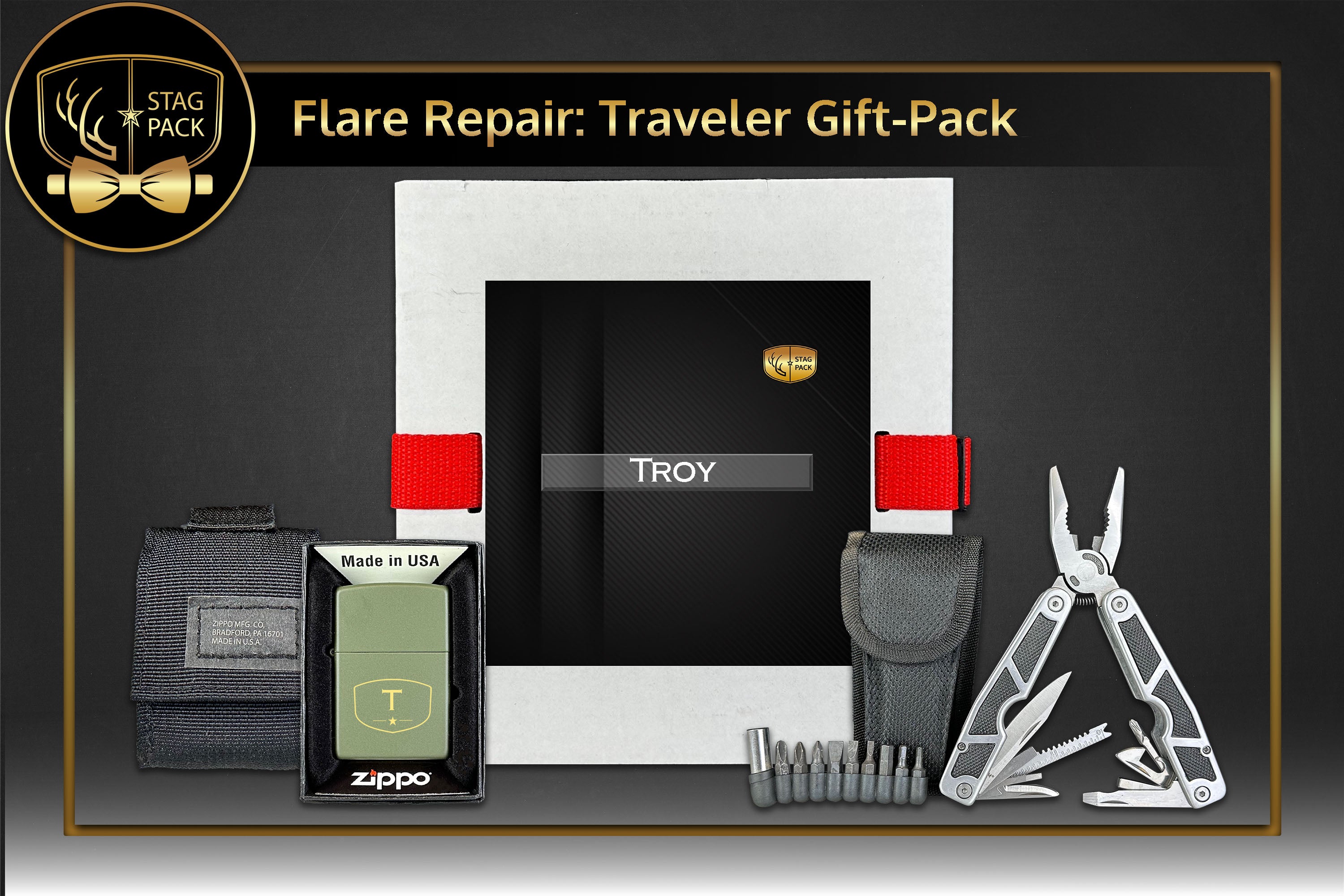 Flare Repair: Traveler Groomsmen Gift Pack