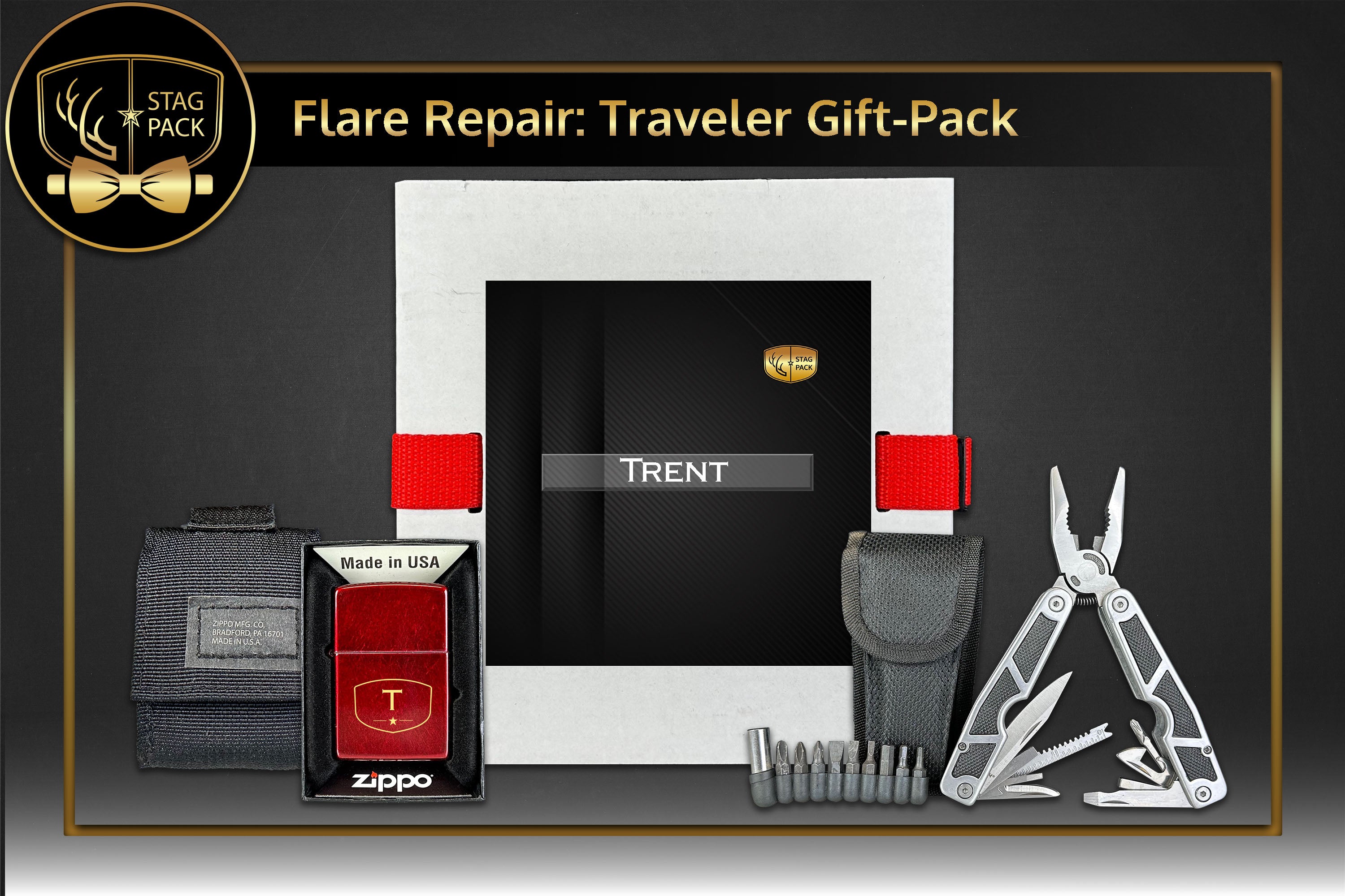 Flare Repair: Traveler Groomsmen Gift Pack