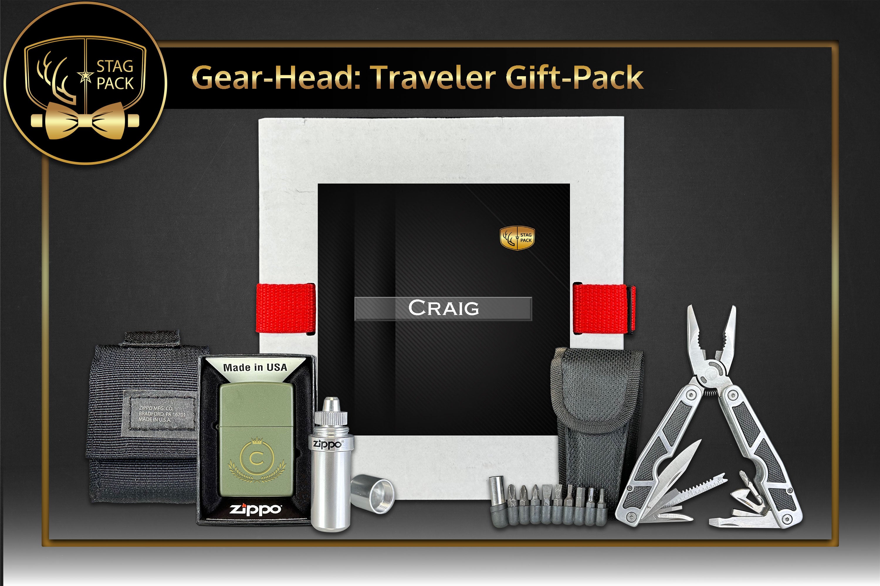 Gear-Head: Traveler Groomsmen Gift Pack