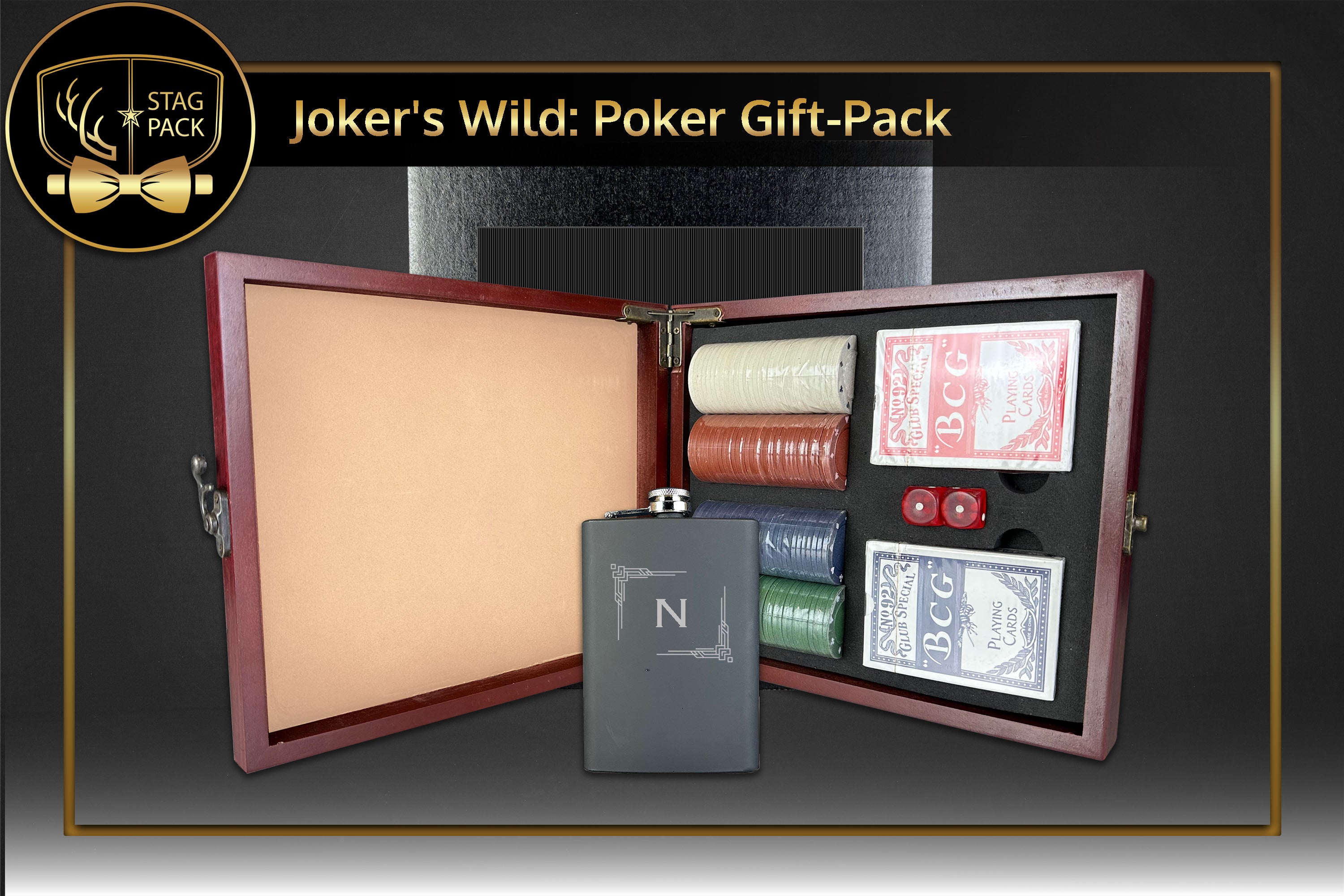 Joker's Wild: Poker Gift-Pack