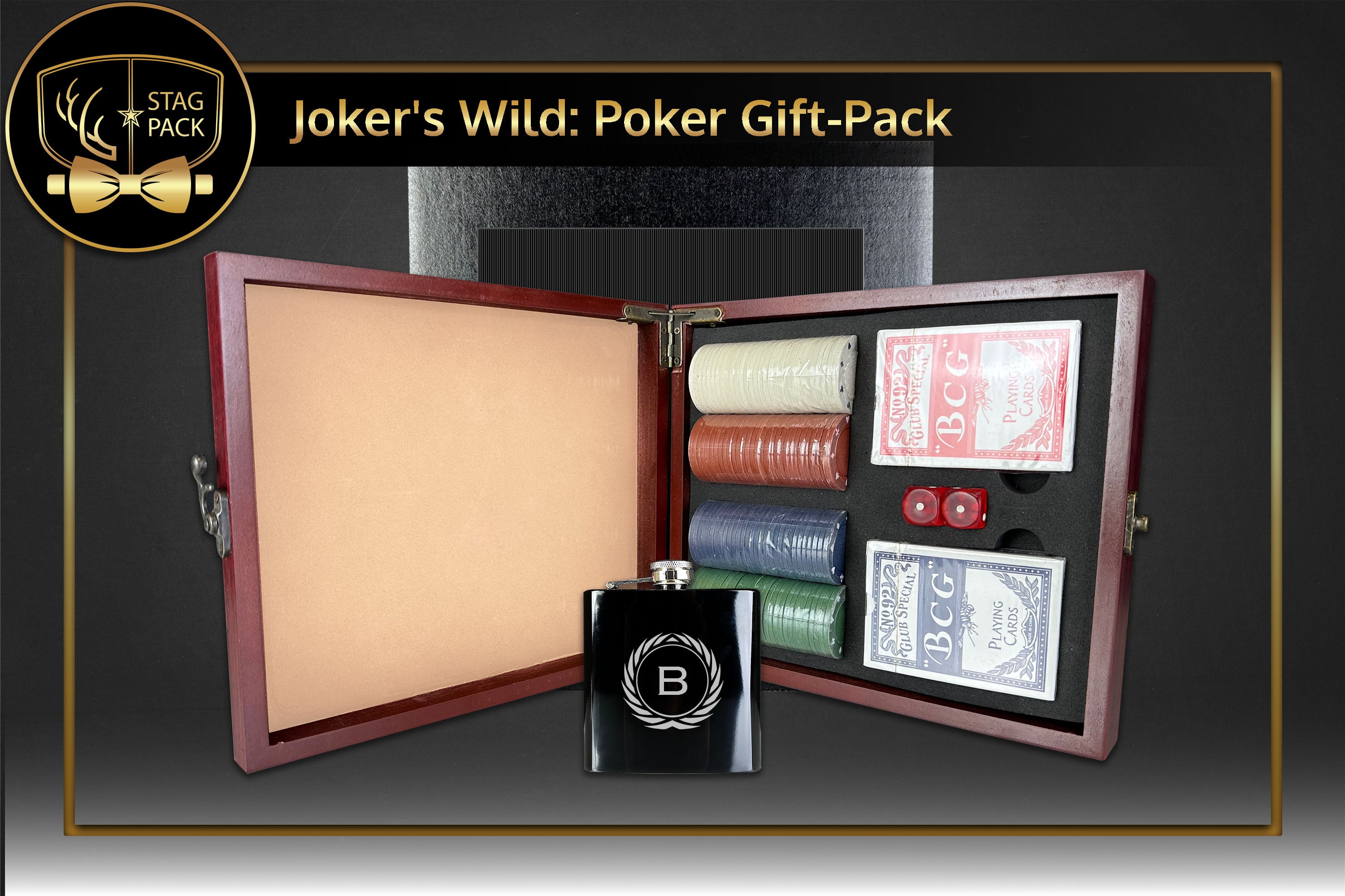 Joker's Wild: Poker Gift-Pack