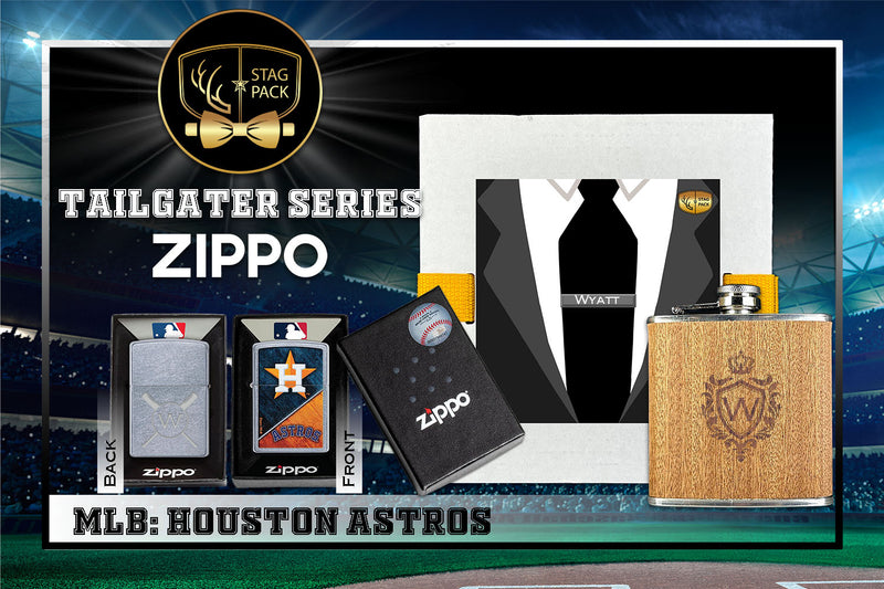Houston Astros Zippo Tailgater Series: MLB Gift-Pack