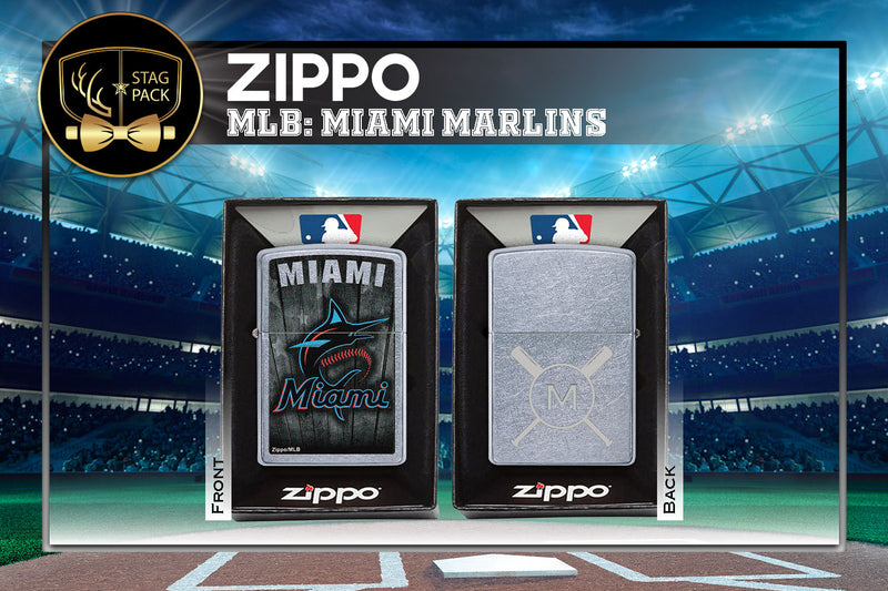 Miami Marlins MLB Zippo
