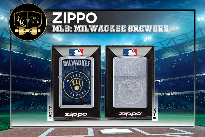 Milwaukee Brewers MLB Zippo
