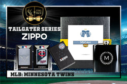 Minnesota Twins Zippo Tailgater Series: MLB Gift-Pack