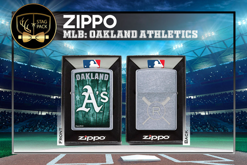 Oakland Athletics MLB Zippo