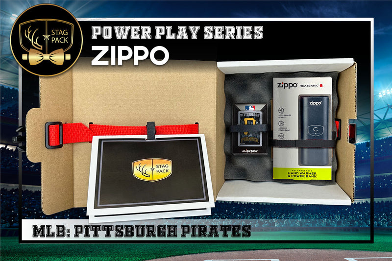Pittsburgh Pirates Zippo Power Play Series: MLB Gift-Pack