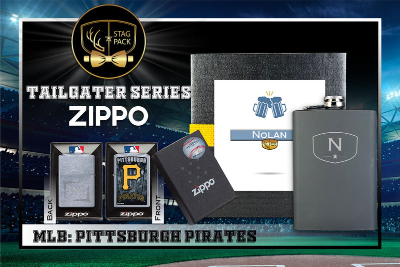 Pittsburgh Pirates Zippo Tailgater Series: MLB Gift-Pack