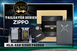 San Diego Padres Zippo Tailgater Series: MLB Gift-Pack