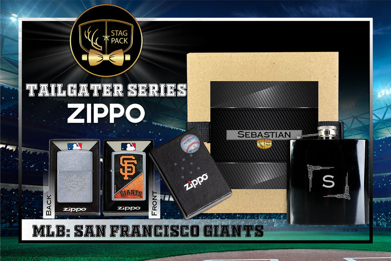 San Francisco Giants Zippo Tailgater Series: MLB Gift-Pack
