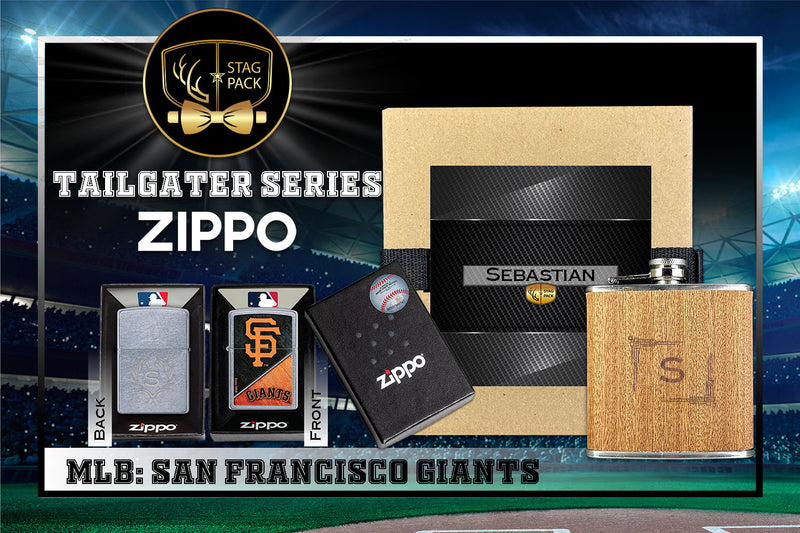 San Francisco Giants Zippo Tailgater Series: MLB Gift-Pack