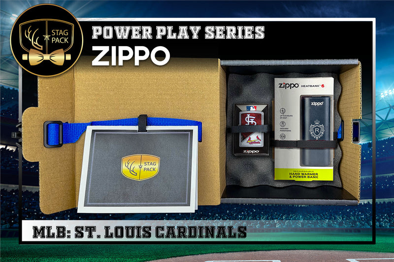 St. Louis Cardinals Zippo Power Play Series: MLB Gift-Pack