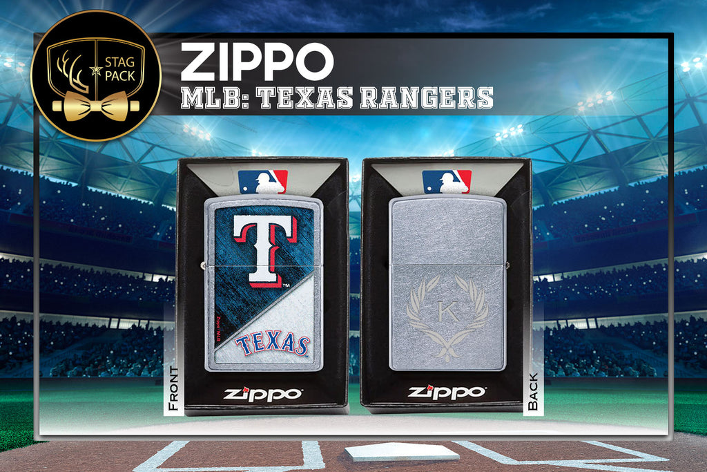 Texas Rangers MLB Zippo