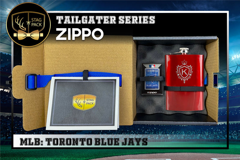 Toronto Blue Jays Zippo Tailgater Series: MLB Gift-Pack