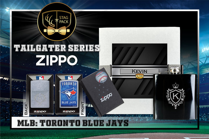 Toronto Blue Jays Zippo Tailgater Series: MLB Gift-Pack