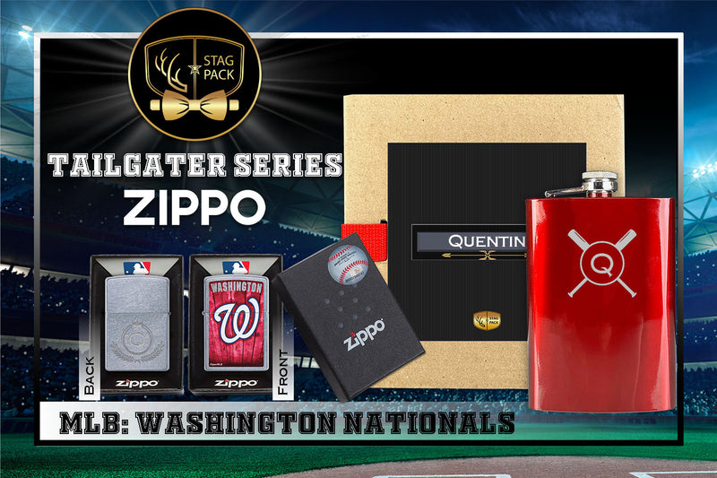 Washington Nationals Zippo Tailgater Series: MLB Gift-Pack
