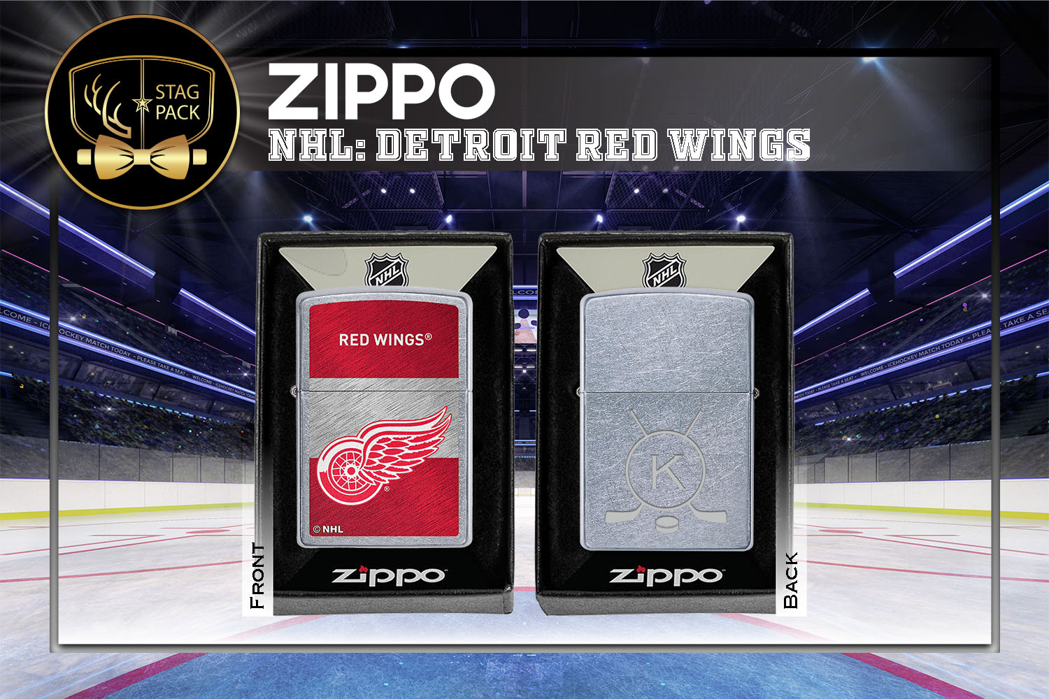 Custom Engraved genuine Zippo windproof lighter with distinctive Zippo 