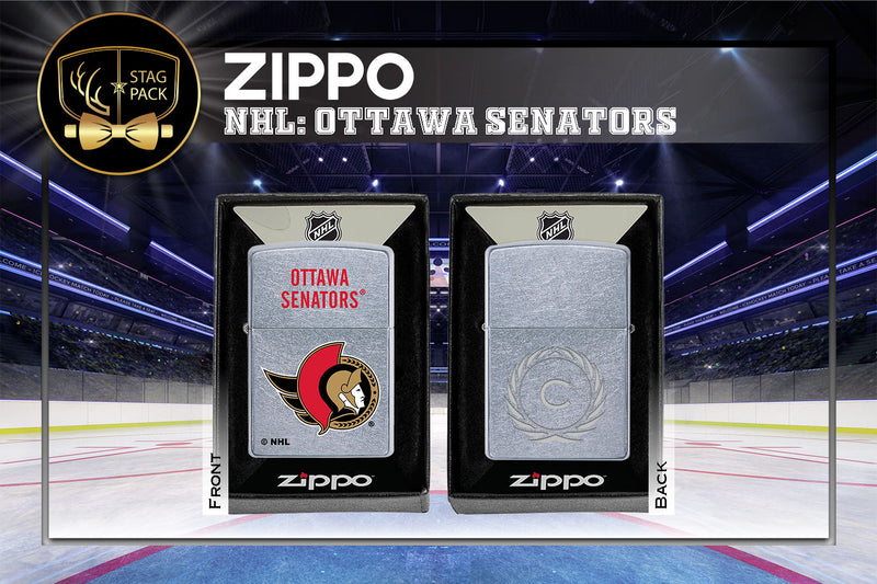 Ottawa Senators NHL Zippo