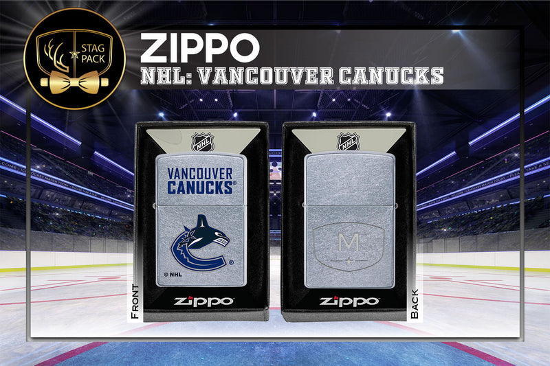 Vancouver Canucks NHL Zippo