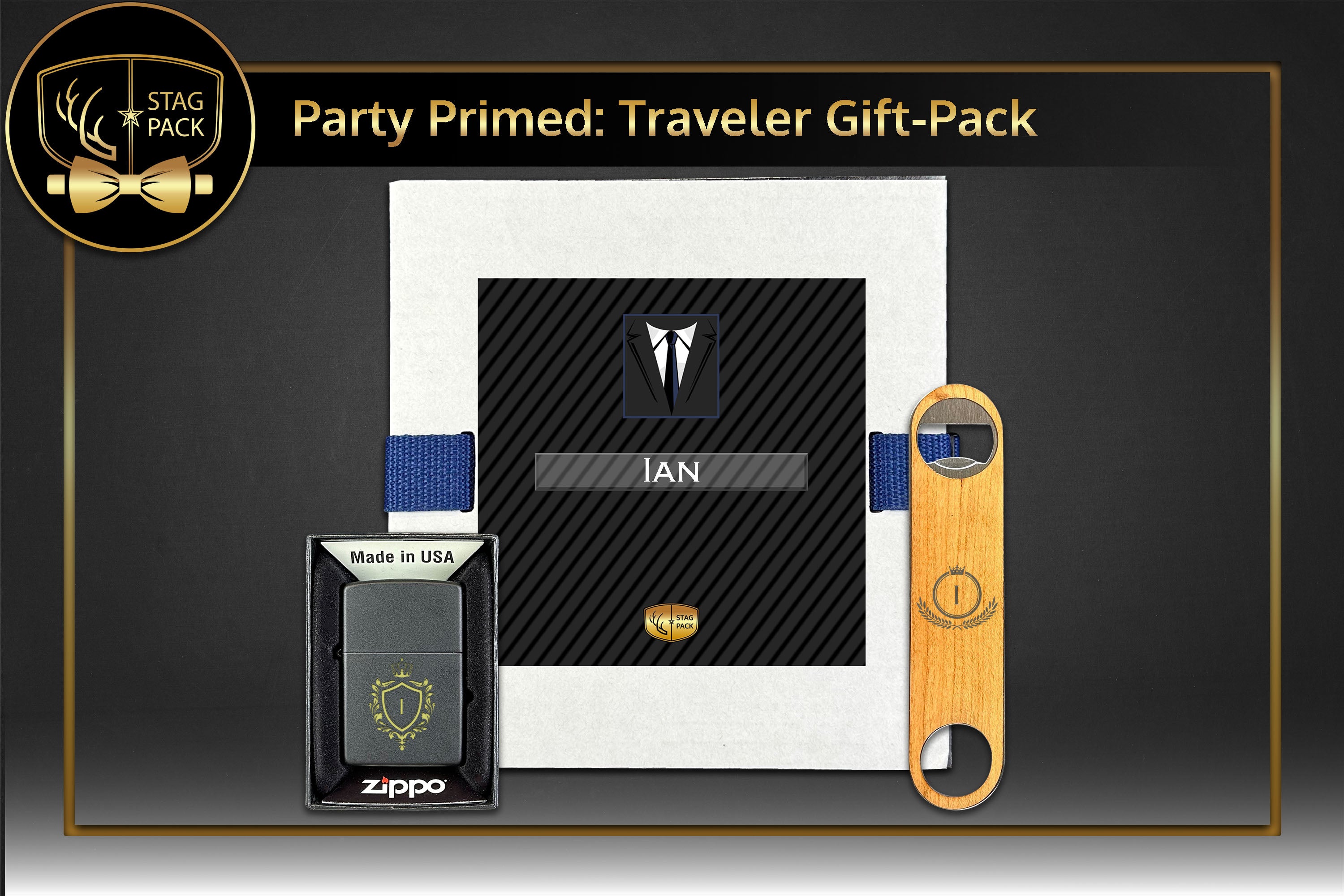 Party Primed: Traveler Groomsmen Gift Pack