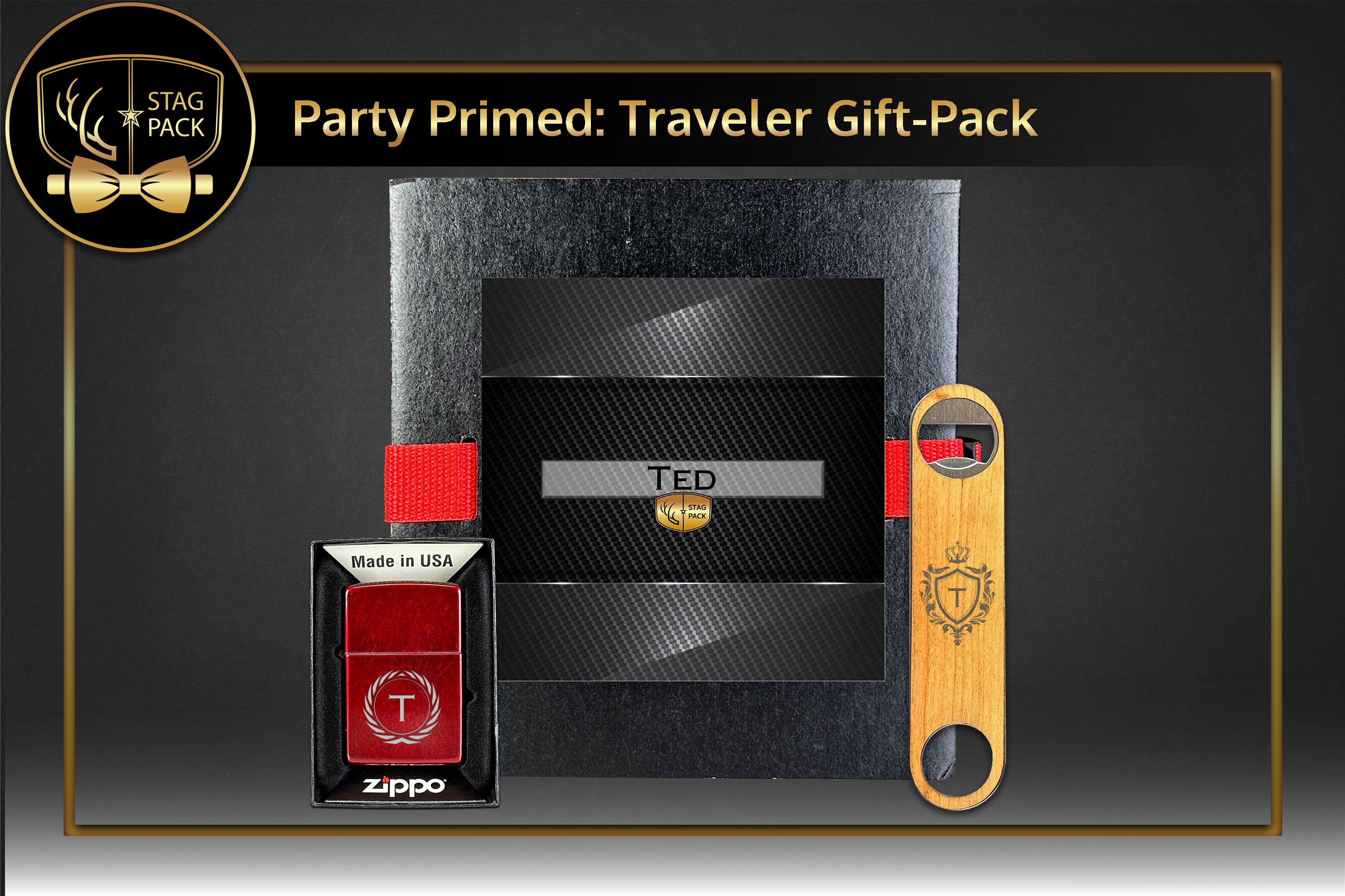 Party Primed: Traveler Groomsmen Gift Pack