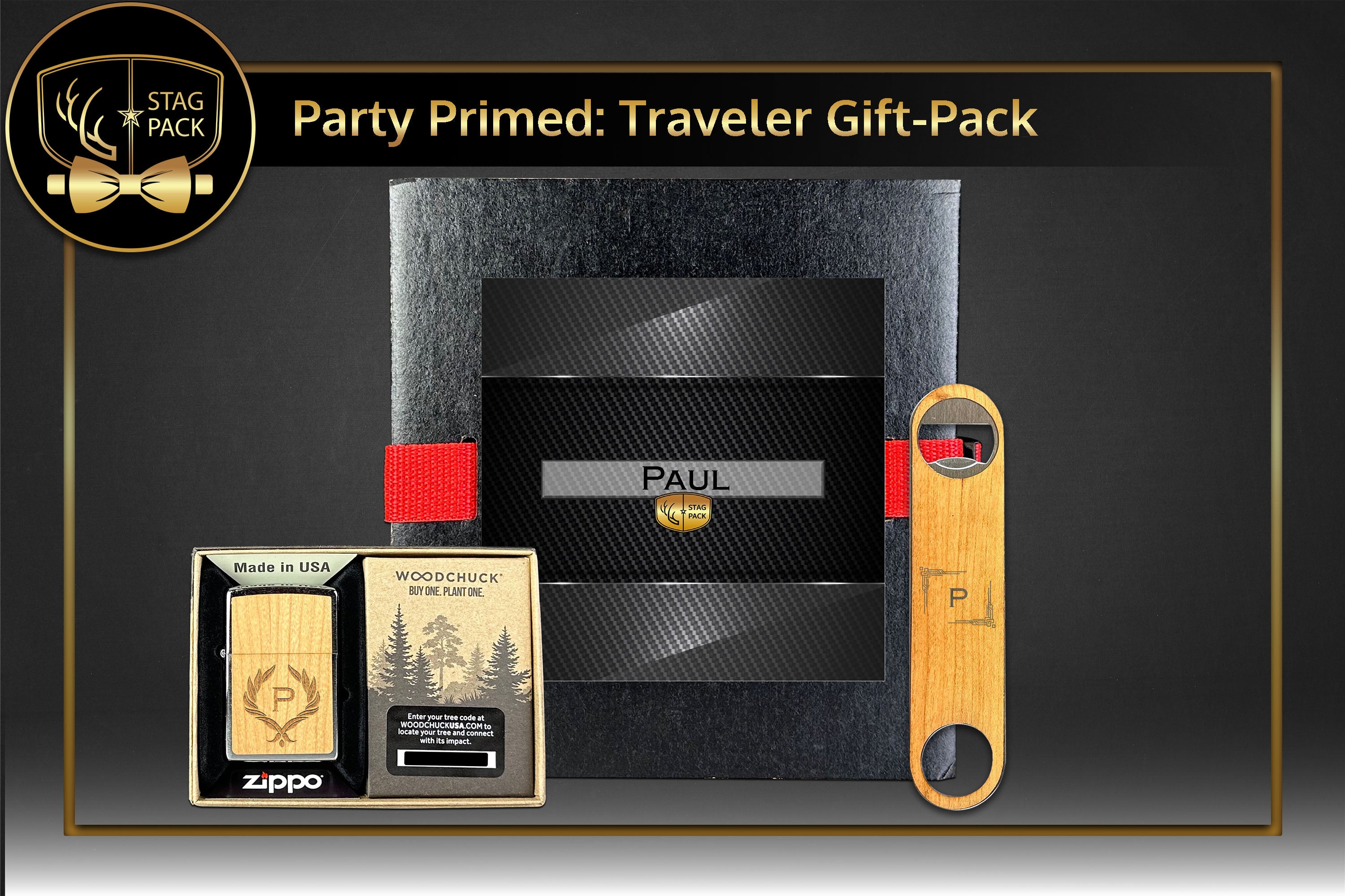 Party Primed: Traveler Groomsmen Gift Pack