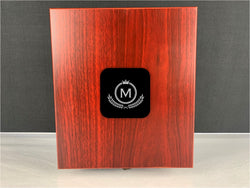 Engraved Wooden Poker Gift Set