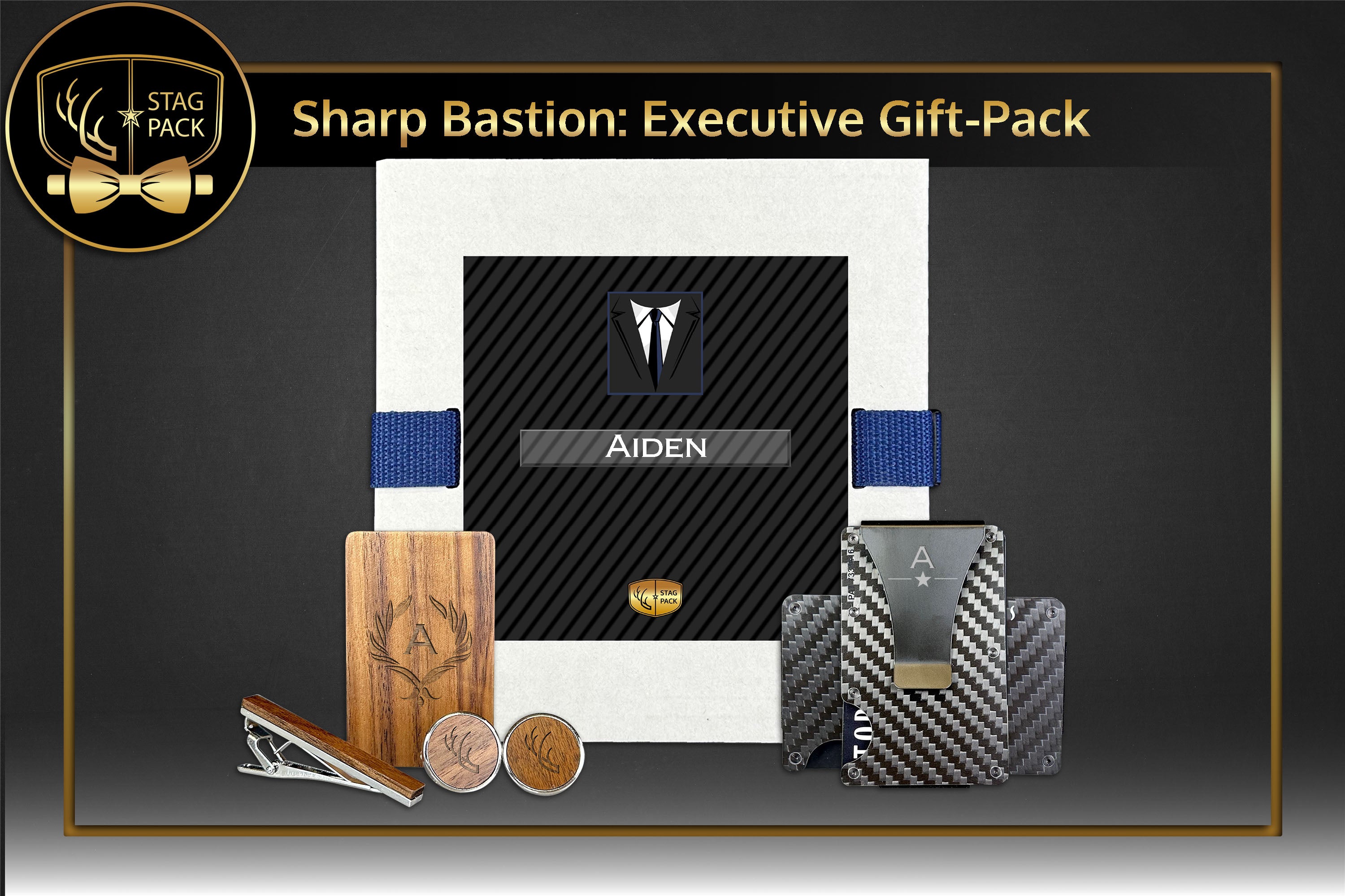 Sharp Bastion: Executive Groomsmen Gift-Pack - Stag Pack