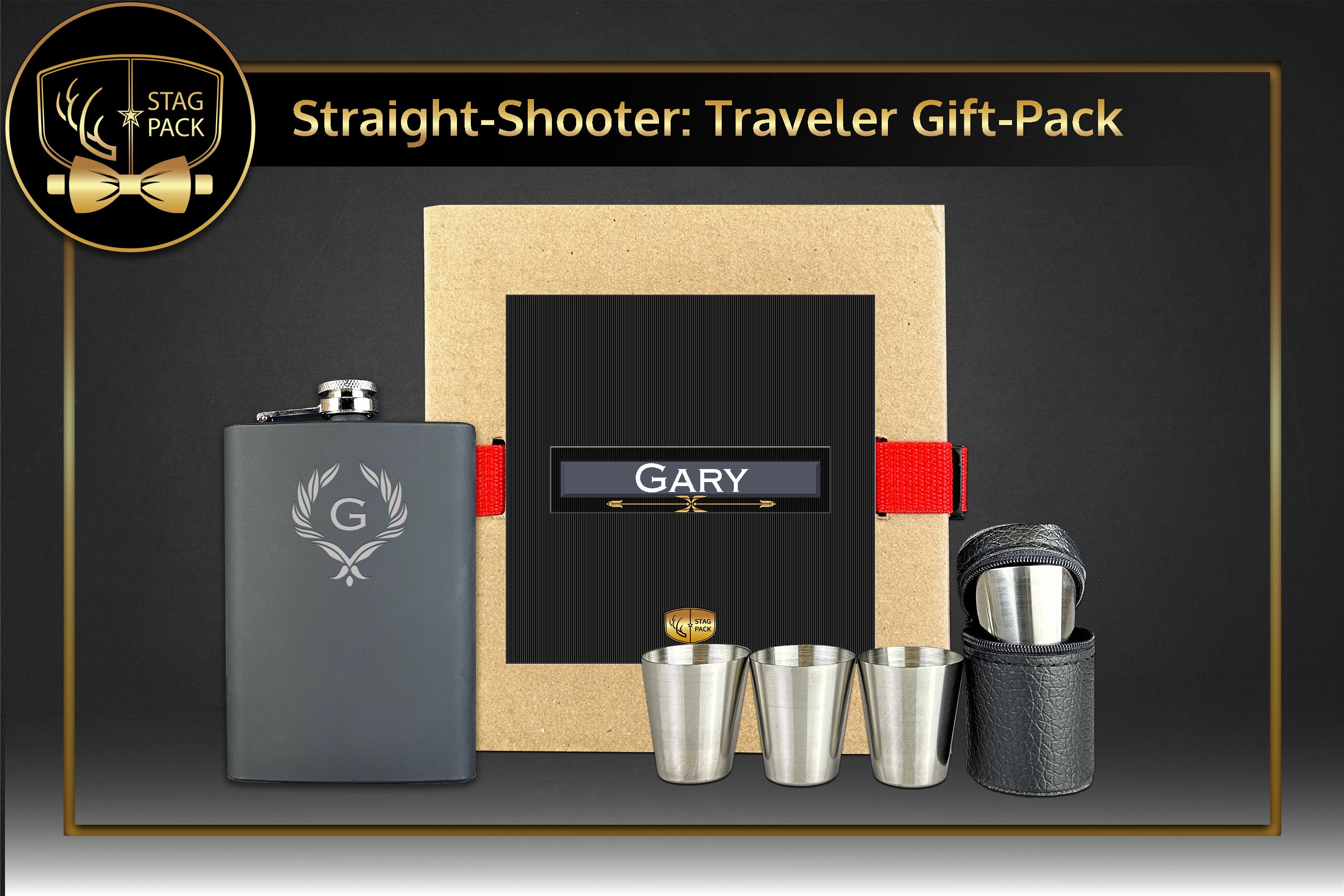 Straight-Shooter: Traveler Groomsmen Gift Pack