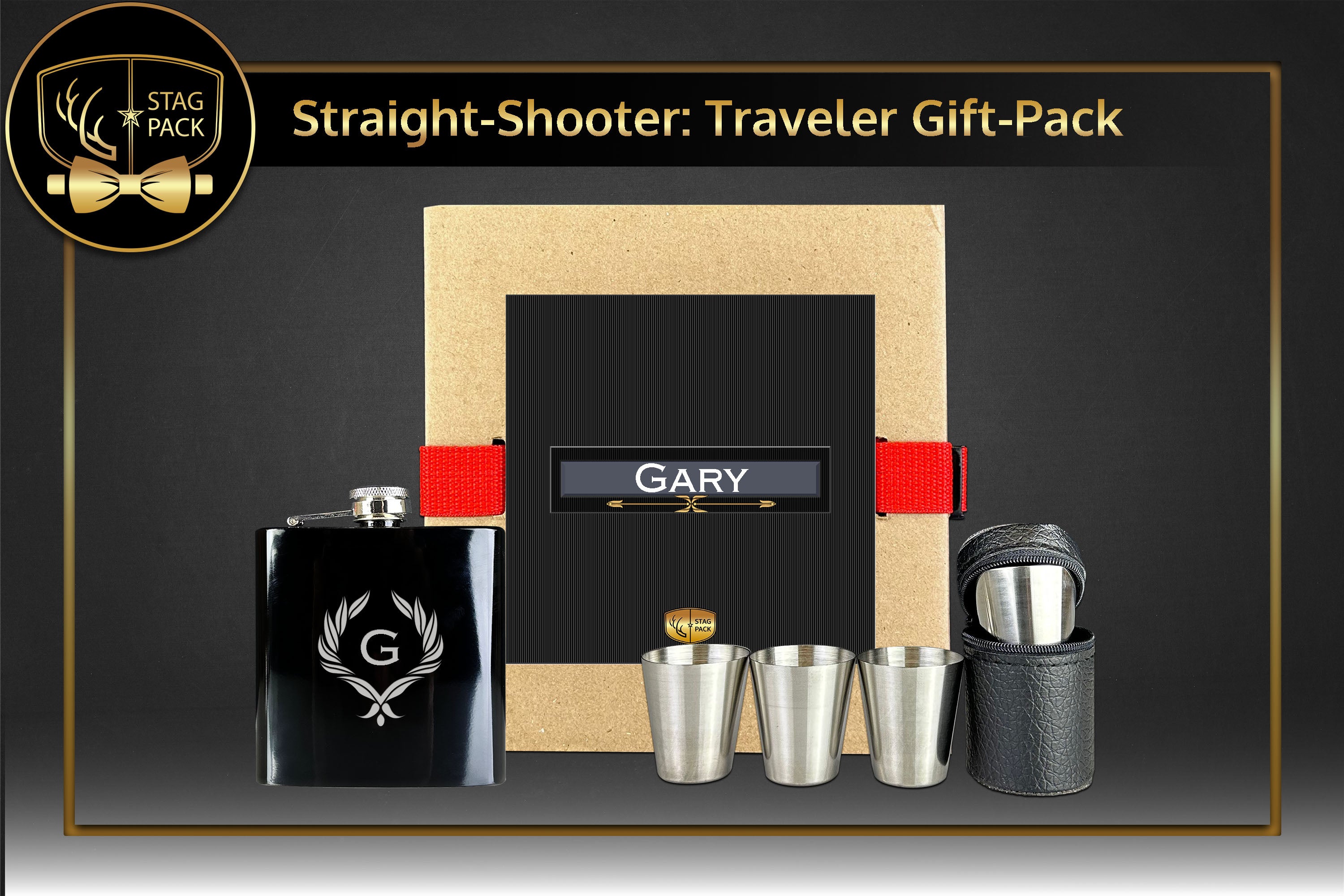 Straight-Shooter: Traveler Groomsmen Gift Pack