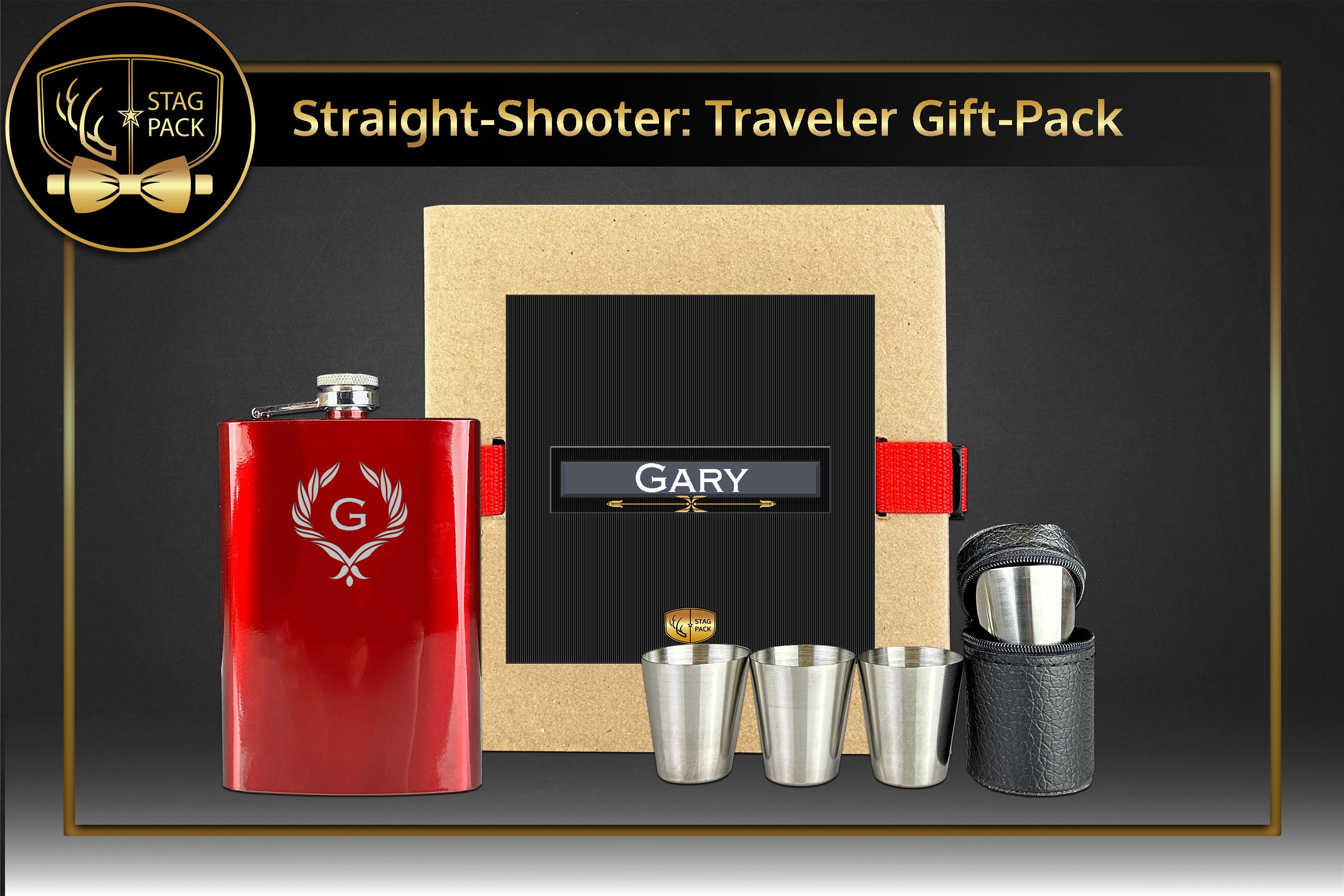Straight-Shooter: Traveler Groomsmen Gift Pack