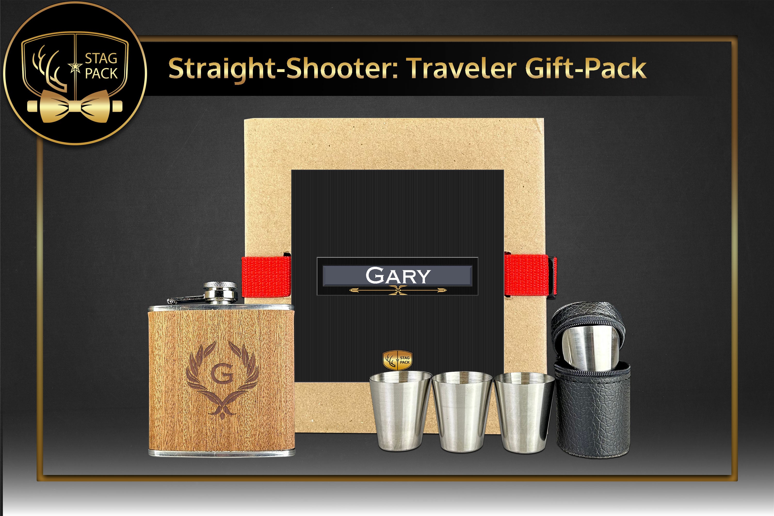 Straight-Shooter: Traveler Groomsmen Gift Pack