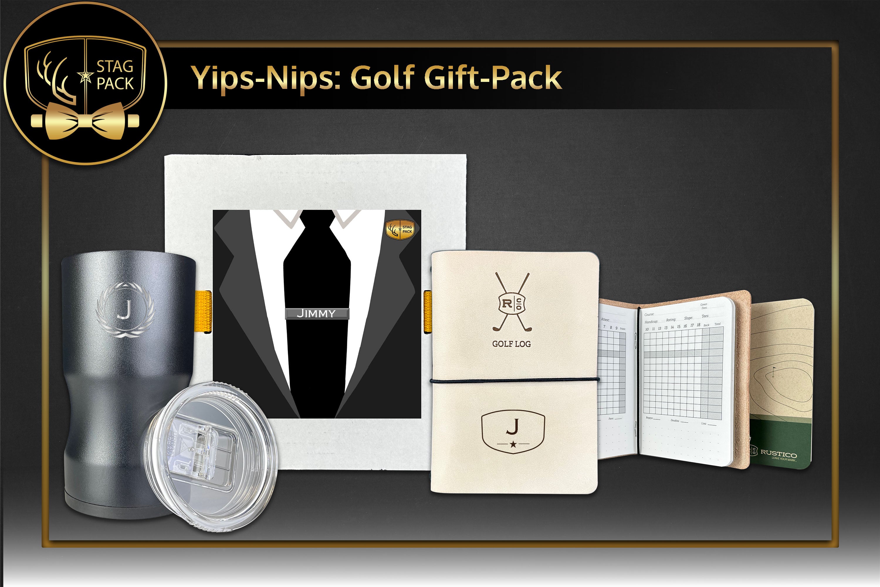 Yips-Nips: Golf Gift-Pack