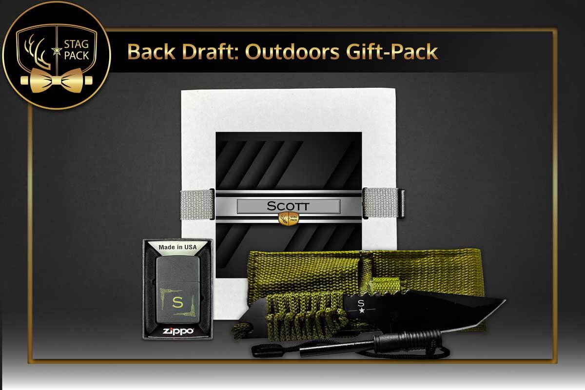 Back Draft: Outdoors Groomsmen Gift Pack